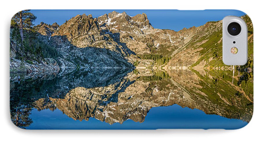Sierra iPhone 7 Case featuring the photograph Upper Sardine Lake Panorama by Greg Nyquist