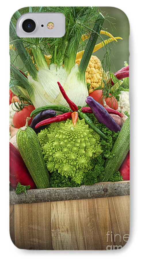 Vegetable iPhone 7 Case featuring the photograph Veg Trug by Tim Gainey