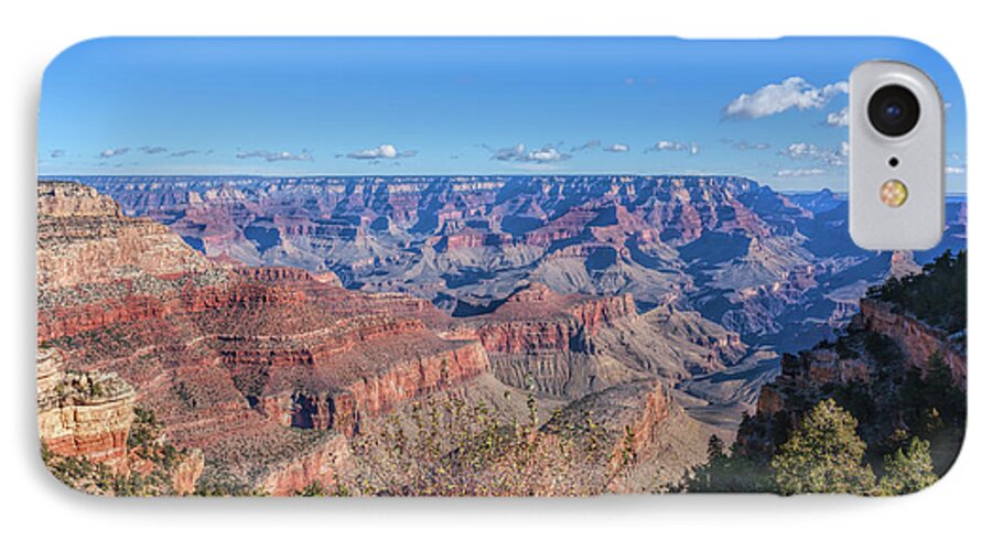 Arizona iPhone 7 Case featuring the photograph View from the South Rim by John M Bailey