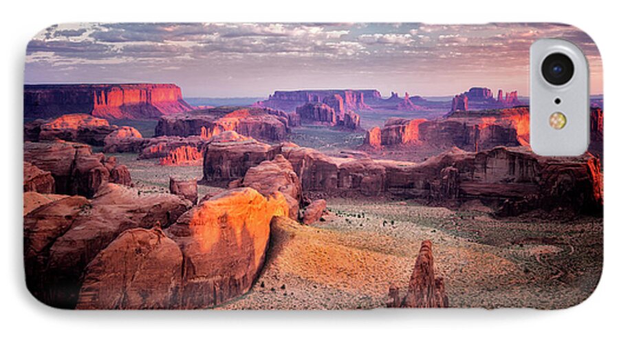Sunrise iPhone 7 Case featuring the photograph Views from the Edge by Nicki Frates