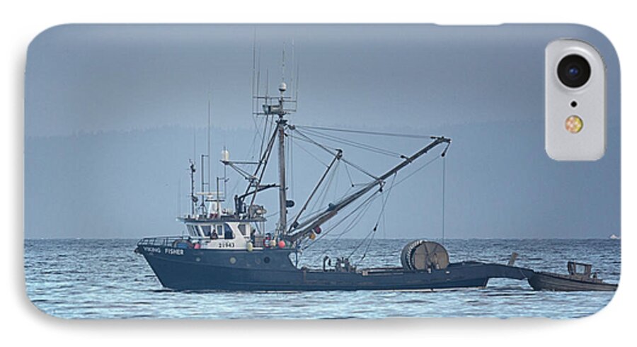 Viking Fisher iPhone 7 Case featuring the photograph Viking Fisher 3 by Randy Hall