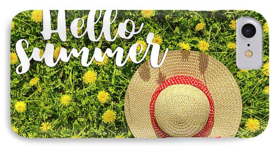 Summer iPhone 7 Case featuring the photograph Welcome Summer by Teri Virbickis