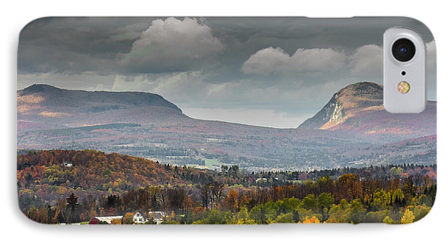 Fall iPhone 7 Case featuring the photograph Willoughby Gap Late Fall by Tim Kirchoff