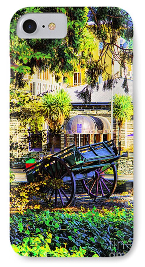 New Zealand Wagons Wine iPhone 7 Case featuring the photograph Wine Wagon by Rick Bragan