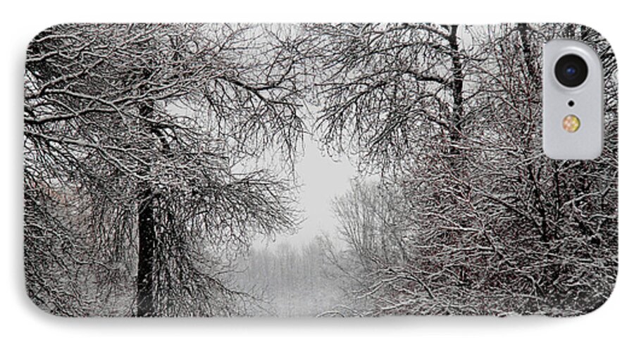 Winter iPhone 7 Case featuring the photograph Winter Wonderland II by Nancy Coelho