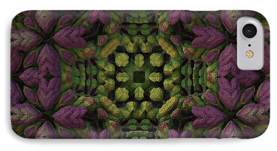 Wreath iPhone 7 Case featuring the digital art Wreath by Lyle Hatch