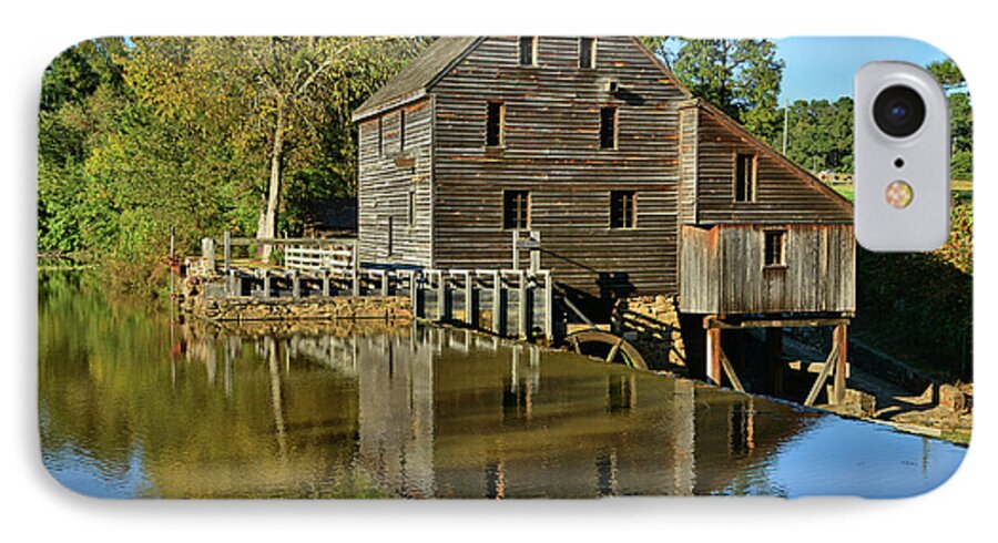 Yates Mill iPhone 7 Case featuring the photograph Yates Mill by Ben Prepelka