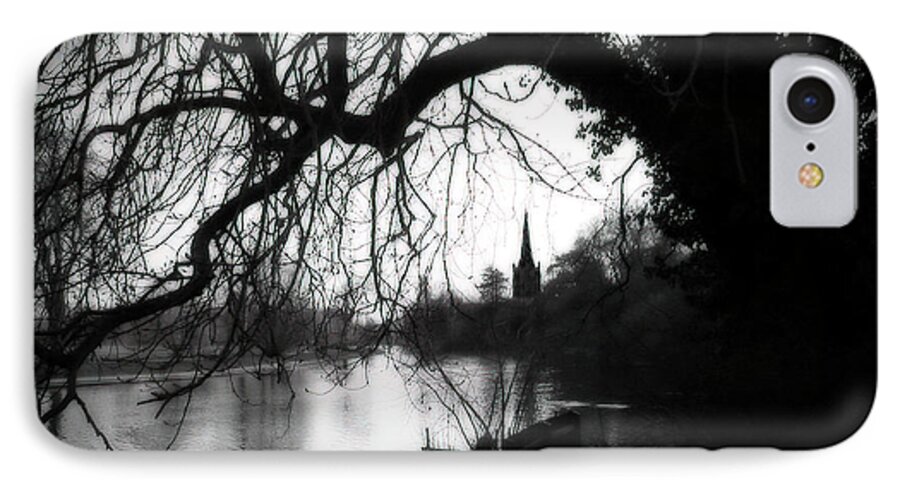 Tree iPhone 7 Case featuring the photograph Darkness Looms over the Avon by Sue Melvin