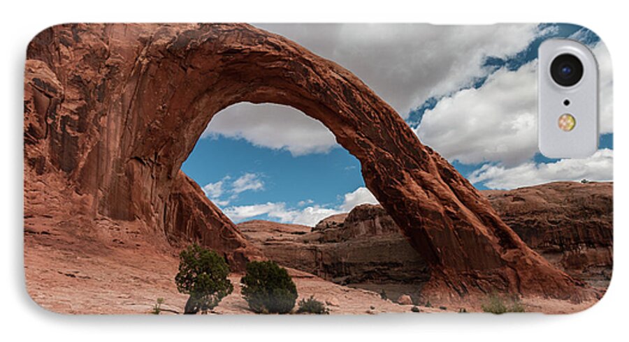Arch iPhone 7 Case featuring the photograph Corona Arch - 9755 by Jerry Owens
