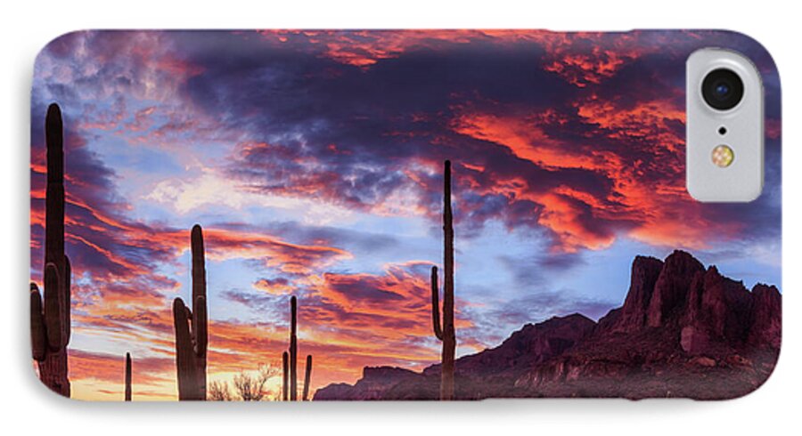American Southwest iPhone 7 Case featuring the photograph It is Accomplished by Rick Furmanek