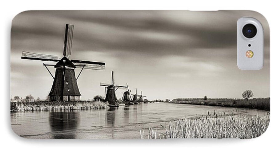 Kinderdijk iPhone 7 Case featuring the photograph Kinderdijk by Dave Bowman