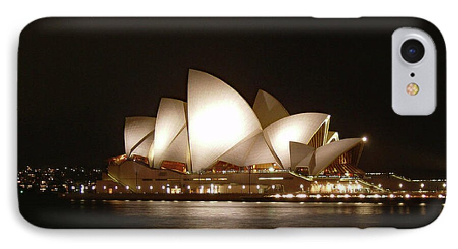 Night At The Opera iPhone 7 Case featuring the photograph Night at the Opera by Ellen Henneke