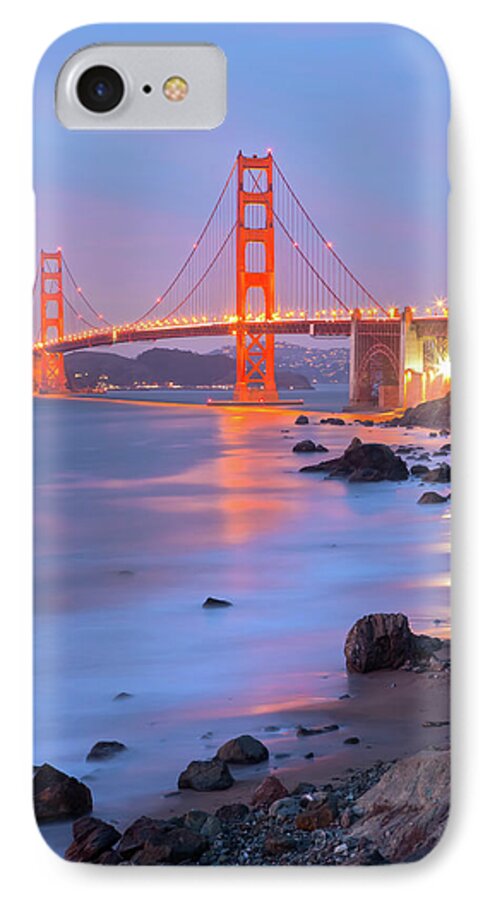 City iPhone 7 Case featuring the photograph SF Icon by Jonathan Nguyen