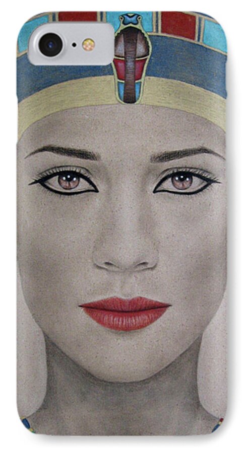 Woman iPhone 7 Case featuring the painting The Beautiful One Has Come by Lynet McDonald