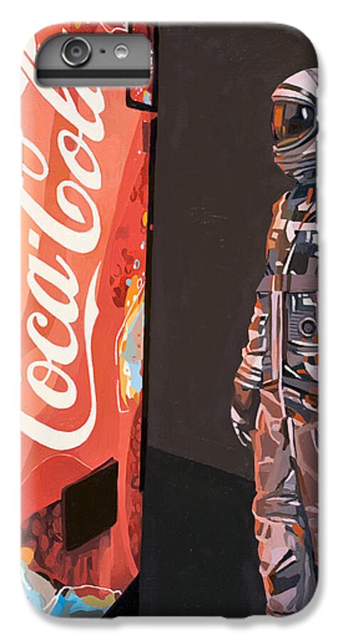 #faatoppicks iPhone 7 Plus Case featuring the painting The Coke Machine by Scott Listfield