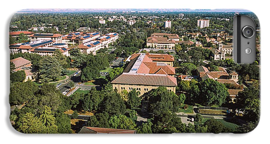 Photography iPhone 7 Plus Case featuring the photograph Aerial View Of Stanford University #3 by Panoramic Images