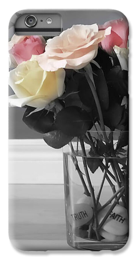 Rose iPhone 7 Plus Case featuring the photograph A Foundation of Love by Cathy Beharriell