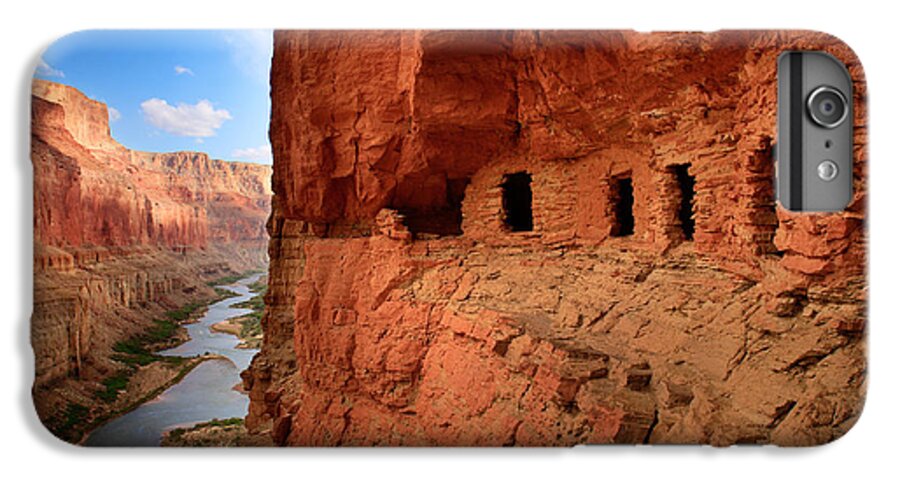 Grand Canyon iPhone 7 Plus Case featuring the photograph Anasazi Granaries by Inge Johnsson