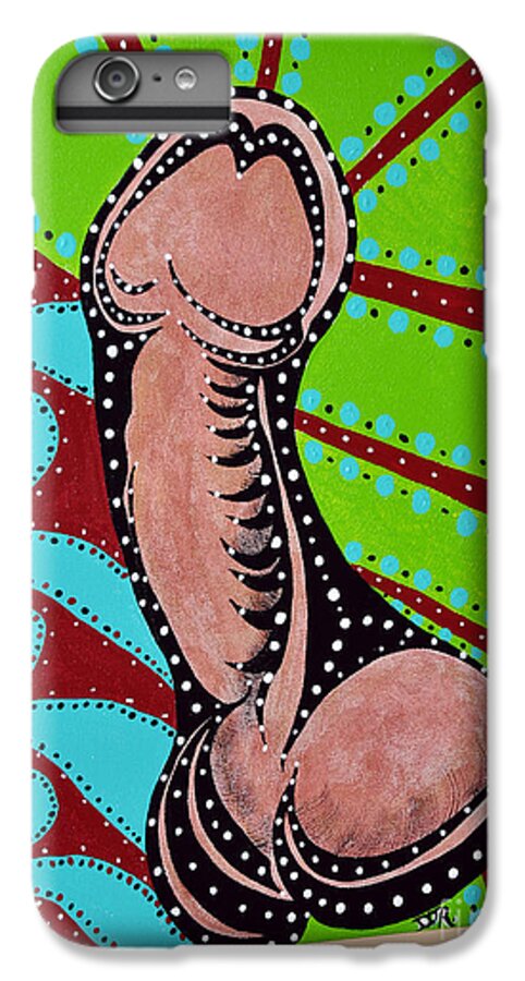 Pop art Penis iPhone 7 Plus Case by Davids Digits - Fine Art America