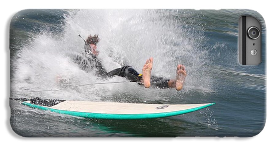 Surfer iPhone 7 Plus Case featuring the photograph Surfer Wipeout by Nathan Rupert