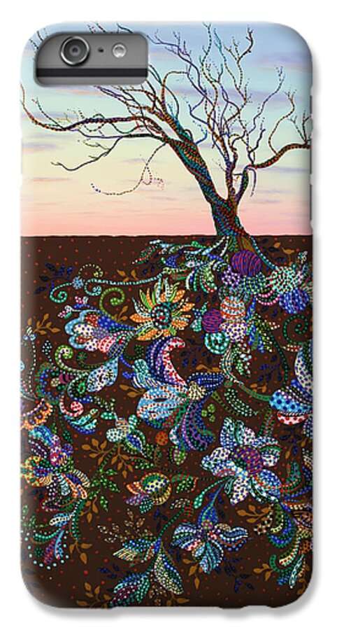 Tree iPhone 7 Plus Case featuring the painting The Journey by James W Johnson