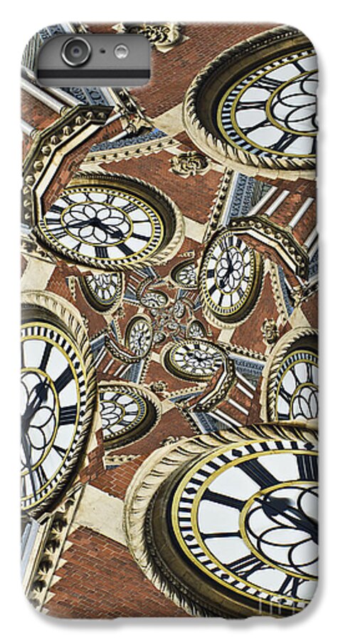 Abstract iPhone 7 Plus Case featuring the photograph Clocked by Clare Bambers