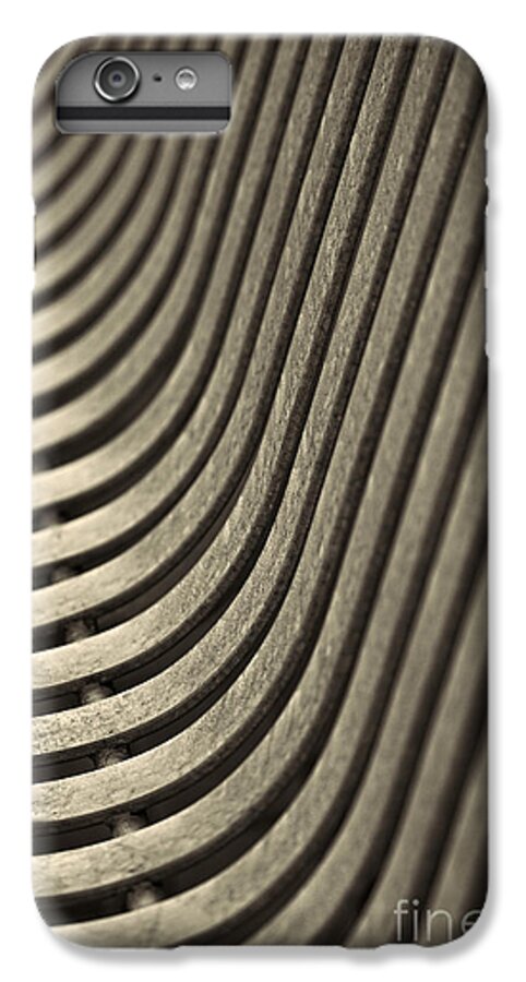 Abstract iPhone 7 Plus Case featuring the photograph Upward Curve. by Clare Bambers