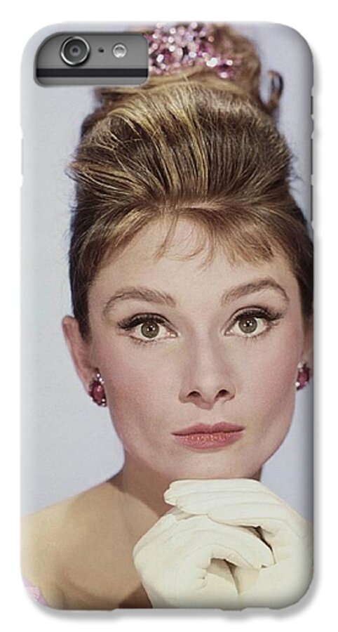 Hollywood iPhone 7 Plus Case featuring the photograph Audrey Hepburn #4 by Esoterica Art Agency