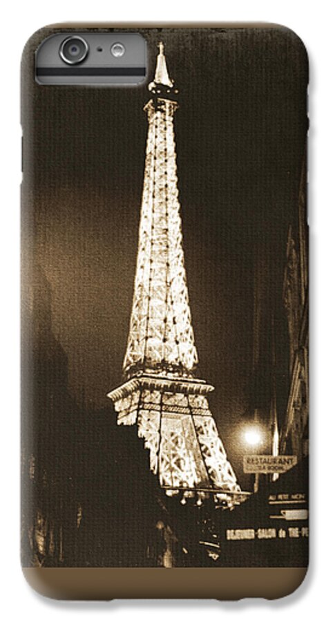 Paris iPhone 7 Plus Case featuring the photograph Postcard from Paris- Art by Linda Woods by Linda Woods
