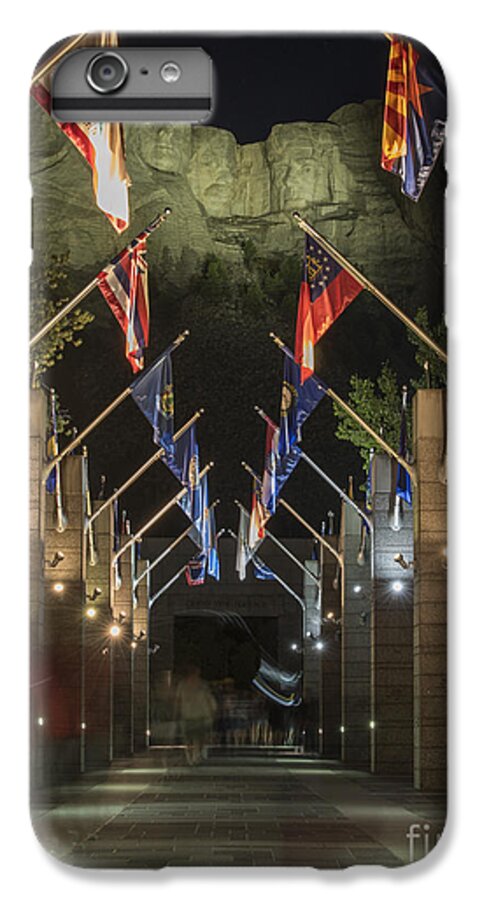 Abraham Lincoln iPhone 7 Plus Case featuring the photograph Avenue of Flags by Juli Scalzi