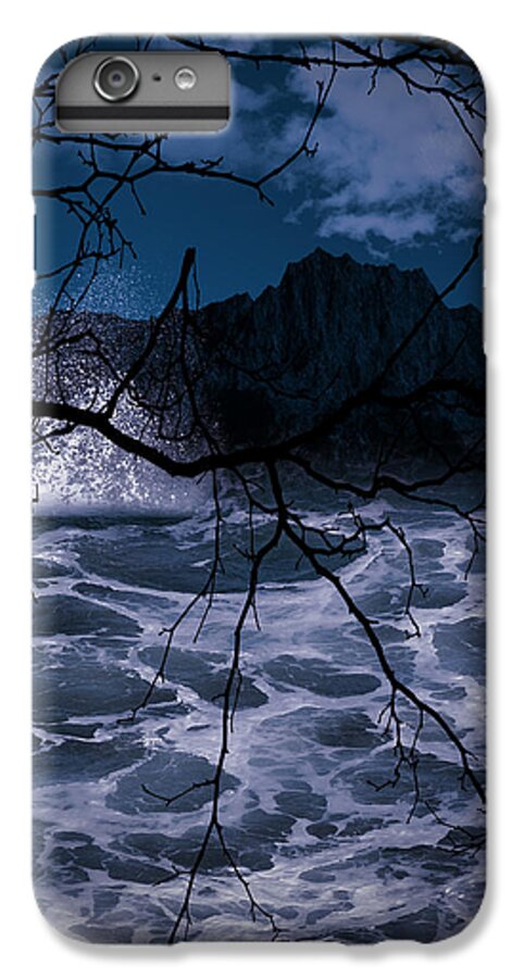 Raven iPhone 7 Plus Case featuring the photograph Caliginosity by Lourry Legarde