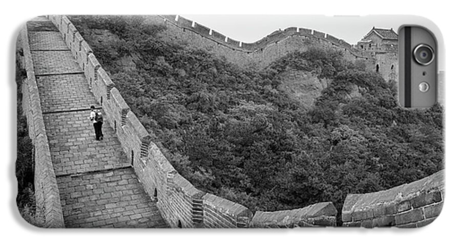 Jinshanling iPhone 7 Plus Case featuring the photograph Great wall 9, Jinshanling, 2016 by Hitendra SINKAR