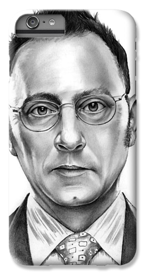 Michael Emerson iPhone 7 Plus Case featuring the drawing Michael Emerson by Greg Joens