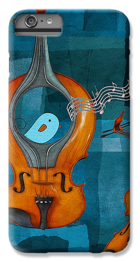 Music iPhone 7 Plus Case featuring the digital art Musiko by Aimelle Ml