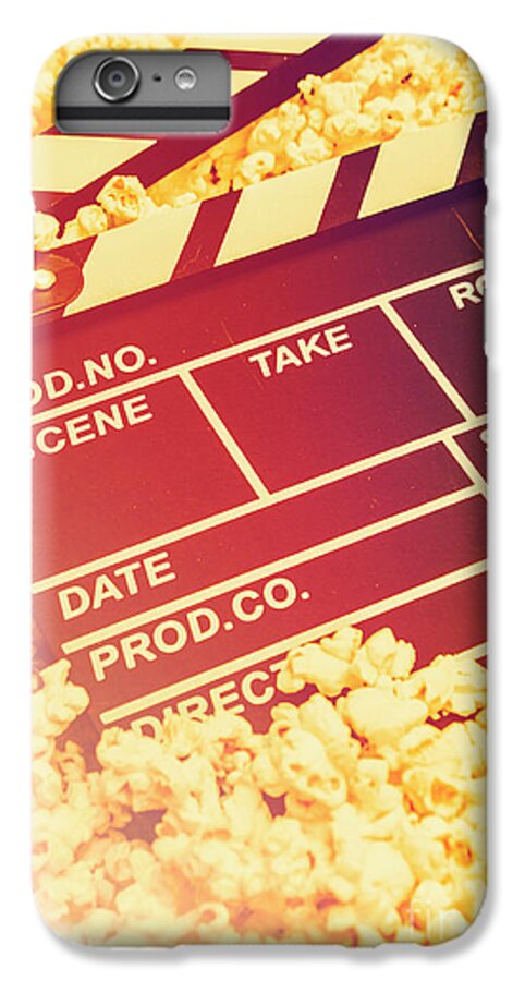 Video iPhone 7 Plus Case featuring the photograph Scene from an American movie by Jorgo Photography