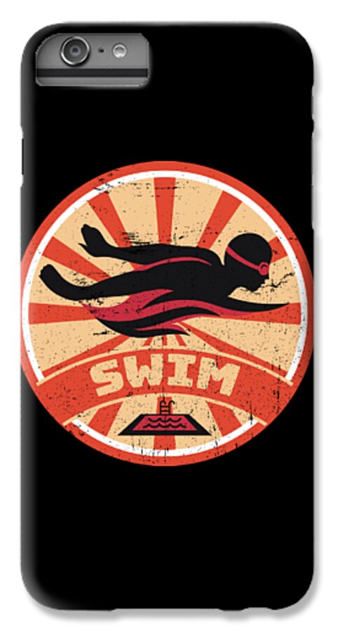 Swimming Propaganda iPhone 7 Plus Case by Mister Tee - Fine Art America