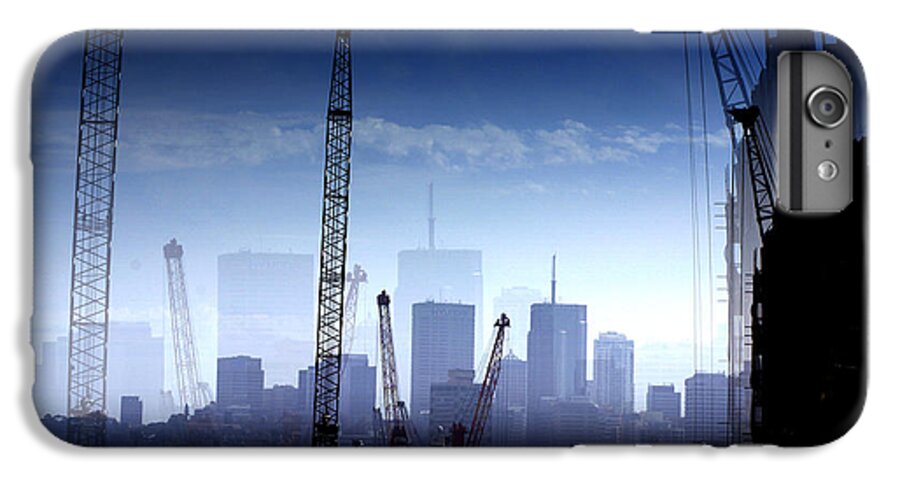 Landscape iPhone 7 Plus Case featuring the photograph Growth in the City by Holly Kempe