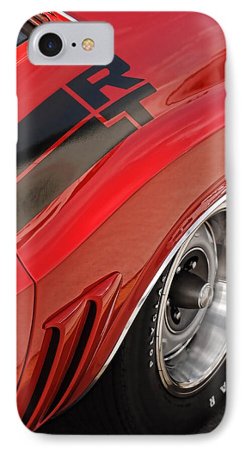 1970 iPhone 8 Case featuring the photograph 1970 Dodge Challenger R/T by Gordon Dean II