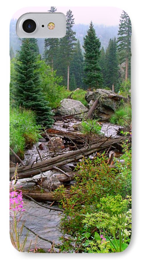 Colorado iPhone 8 Case featuring the photograph Misty Mountain #1 by Jessica Myscofski