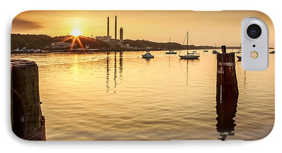 Long Island iPhone 8 Case featuring the photograph Port Jefferson #1 by Mihai Andritoiu