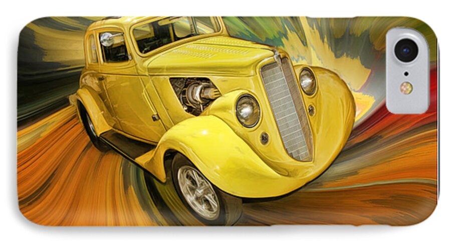 1936 Willys iPhone 8 Case featuring the photograph 1936 Willys by Blake Richards