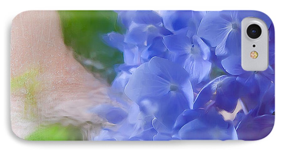 Flower iPhone 8 Case featuring the photograph Hydrangea #2 by Anna Rumiantseva