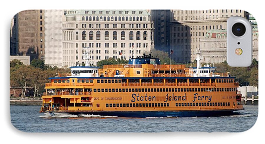 Harbor iPhone 8 Case featuring the photograph Staten Island Ferry #2 by Rob Hans