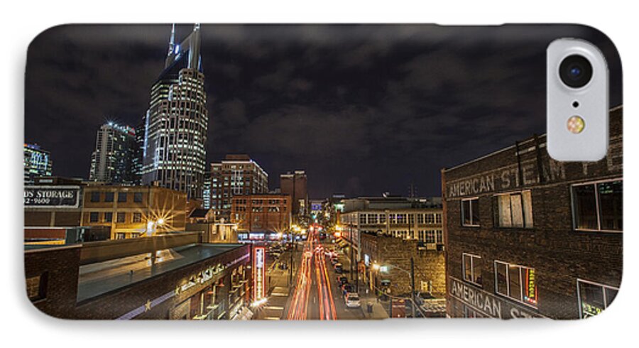 Www.cjschmit.com iPhone 8 Case featuring the photograph 2nd Ave and Broadway by CJ Schmit