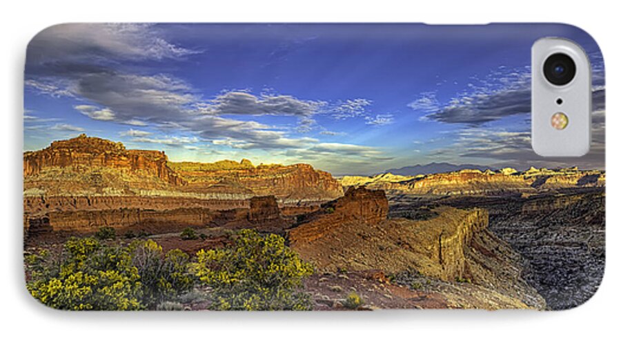 Capitol Reef iPhone 8 Case featuring the photograph Boundless #3 by Stephen Campbell