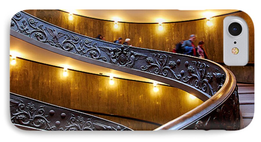 2013. iPhone 8 Case featuring the photograph The Vatican Stairs #5 by Jouko Lehto
