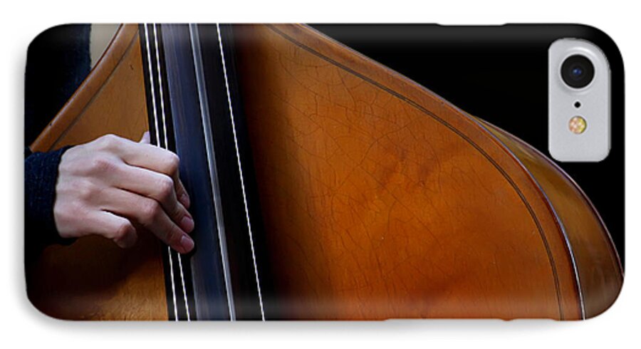 Kg iPhone 8 Case featuring the photograph A Hand of Jazz by KG Thienemann
