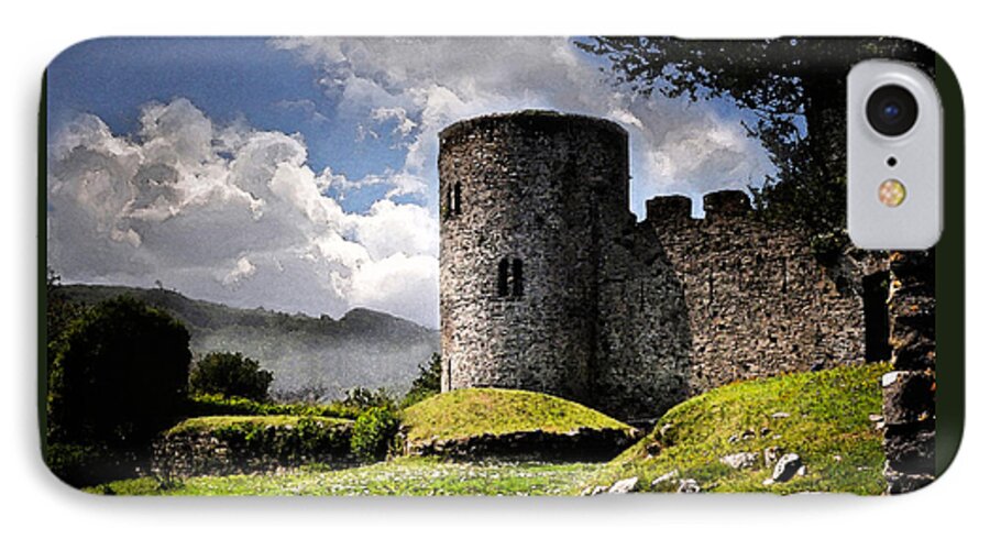 Castle iPhone 8 Case featuring the digital art A Place for Kings by Vicki Lea Eggen