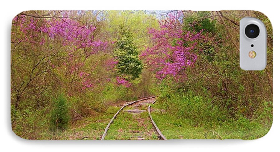Railroad iPhone 8 Case featuring the photograph Abandoned #1 by Robert ONeil