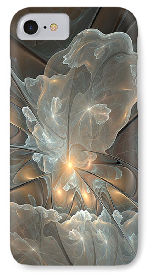 Digital Art iPhone 8 Case featuring the digital art Abstract by Gabiw Art